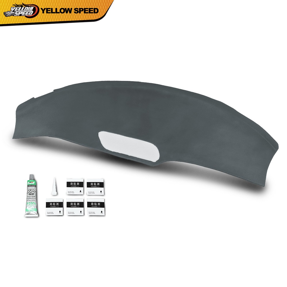Fit For 1993-1996 Pontiac Firebird Dashboard Dash Cover Overlay Dark Gray NEW