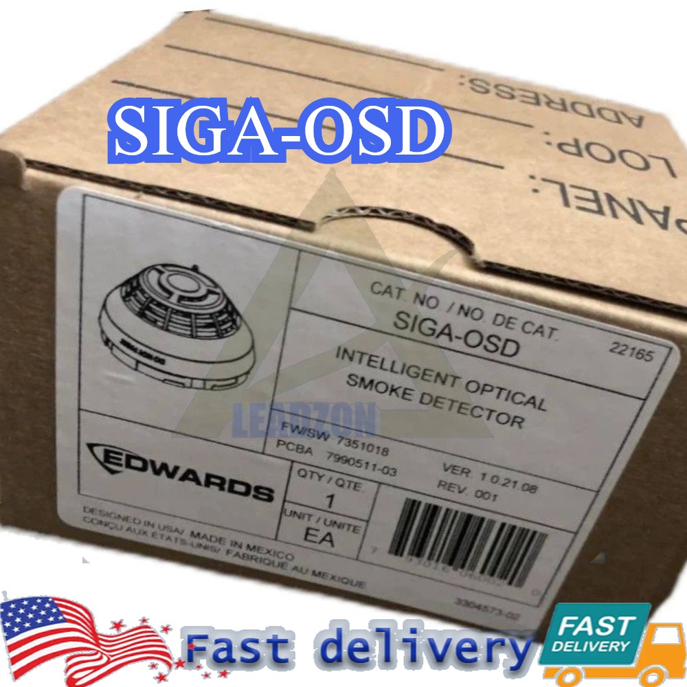1PC EST SIGA-OSD intelligent photoelectric smoke detector with SIGA-SB base NEW