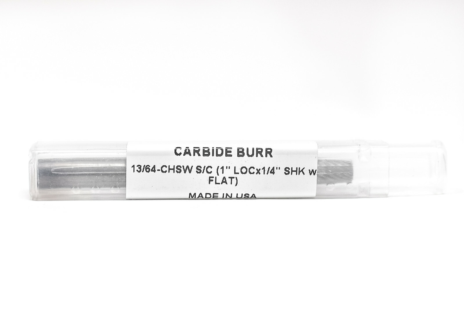 13/64" CHAINSAW BURR, SOLID CARBIDE,  MADE IN USA (TIMBERLINE STYLE)