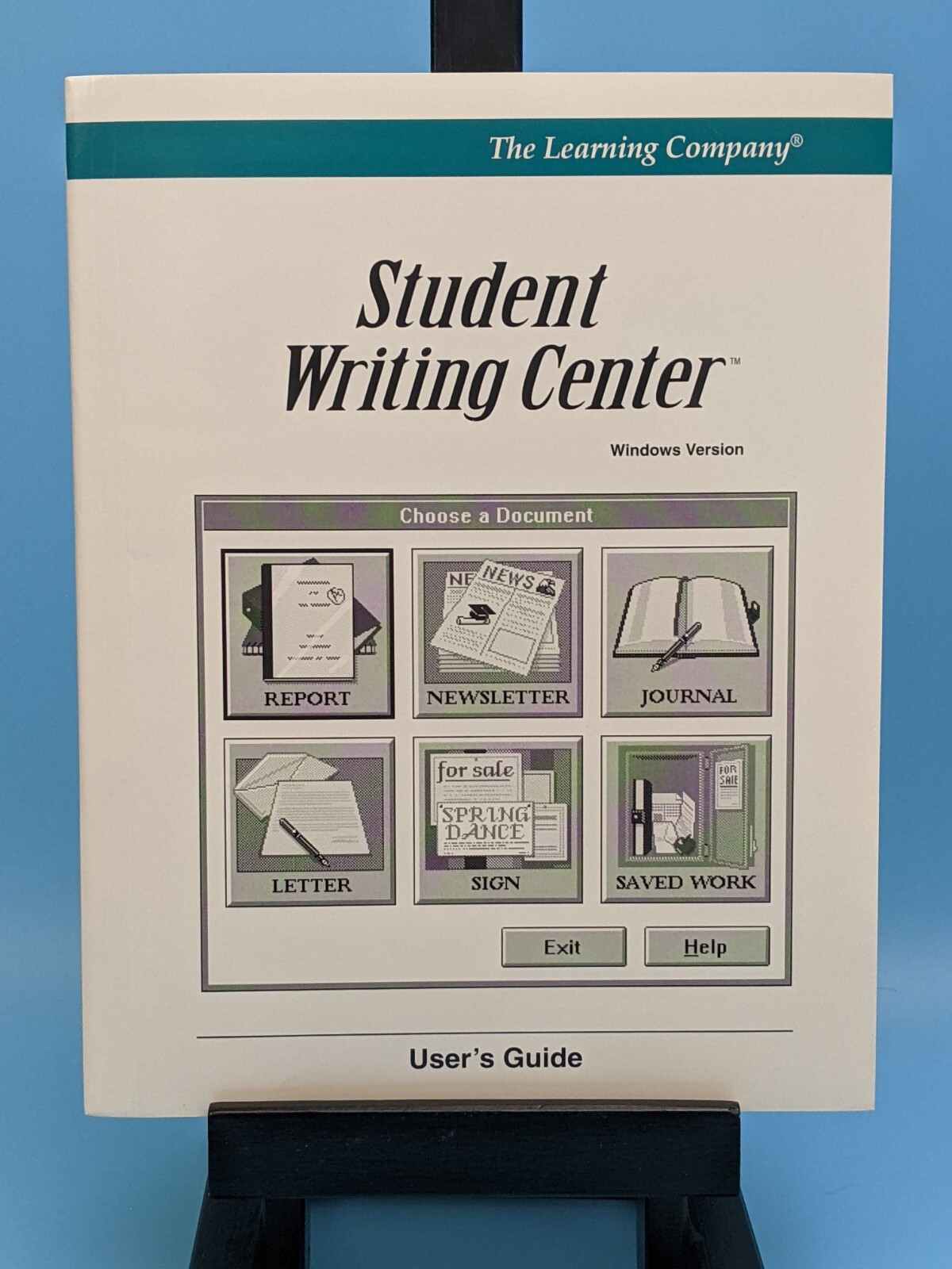 Student Writing Center Version 1.0: 3.5” Disk Software / Vintage Macintosh 1995