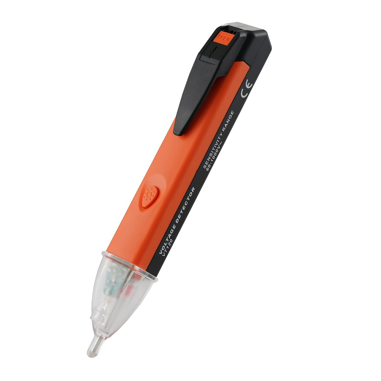 Non-Contact Voltage Tester Tools,LED Flashlight,Buzzer Alarm,AC Voltage Detec...