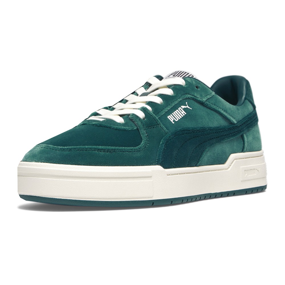 PUMA Ca Pro Velour Lace Up Mens Green Sneakers Casual Shoes 39711201