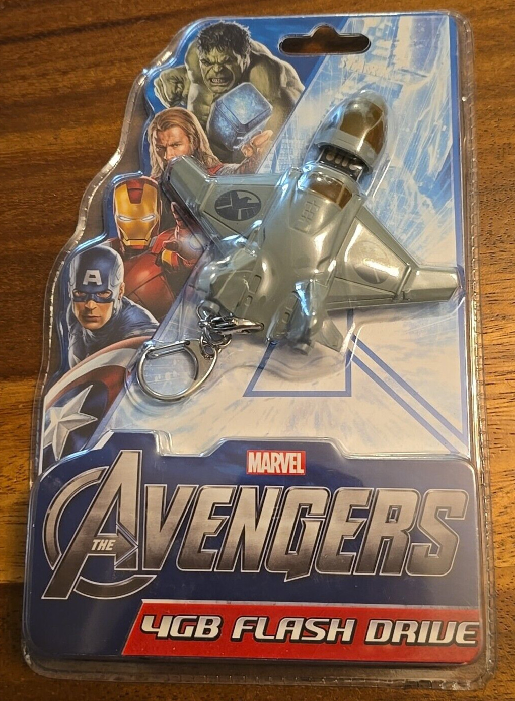 Marvel Avengers 4GB USB Flash Drive NWOT New Sakar 18043-WLG