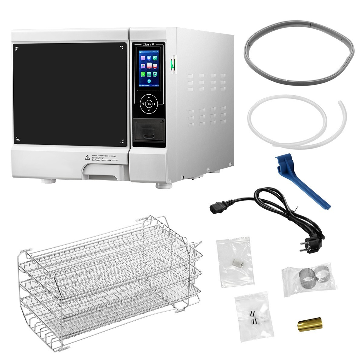 Dental Class B Lab Autoclave Steam Sterilizer/Unit Chair Computer Controlled A1