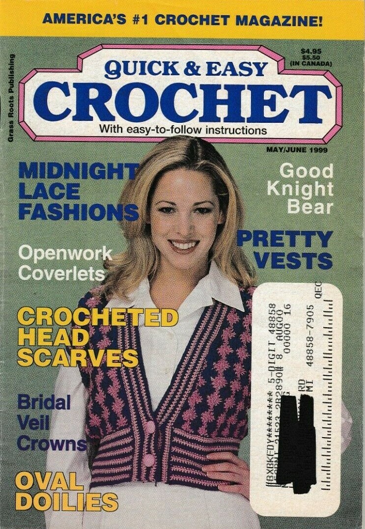 Quick & Easy Crochet Magazine | May-June 1999 Volume XIV Issue III