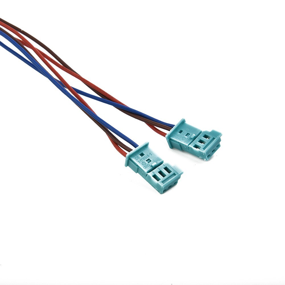 None Cable Radio Adapter Car 1pcs 3 Pin Blue Plastic & Metal Terminals