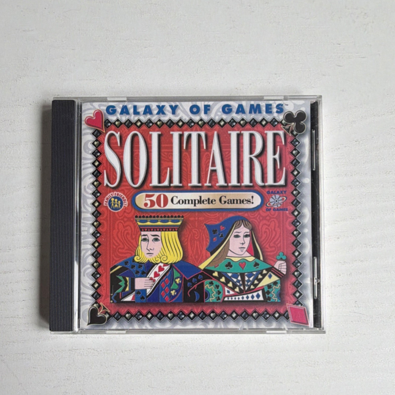 Galaxy Software Galaxy of Games Solitaire Card Game CD, Windows 95/98, English