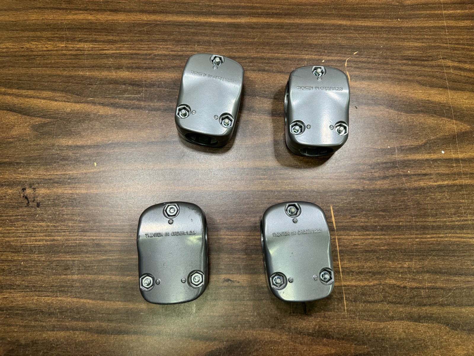 4 Pack - Roland MDS-20, MDS-12 Electronic Drum Rack Clamp - T-Clamp 1.5" Pipe