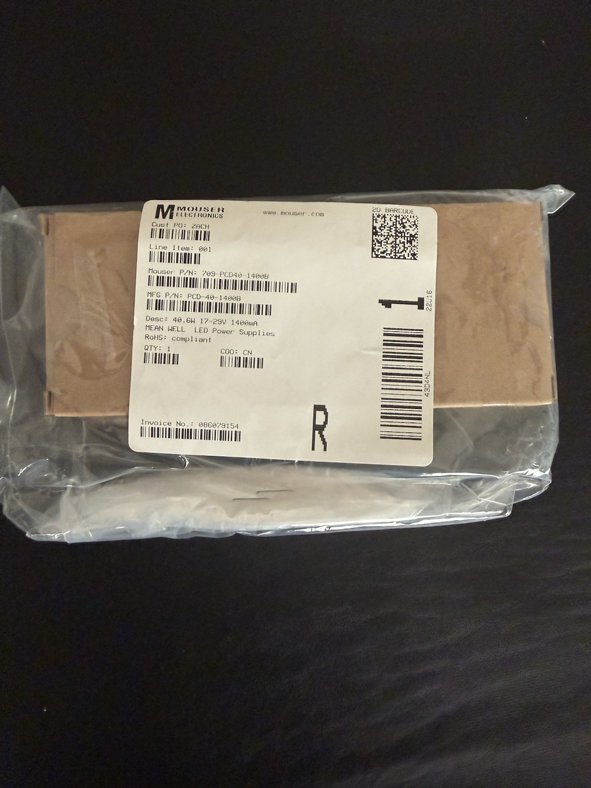 Meanwell PCD-40-1400B