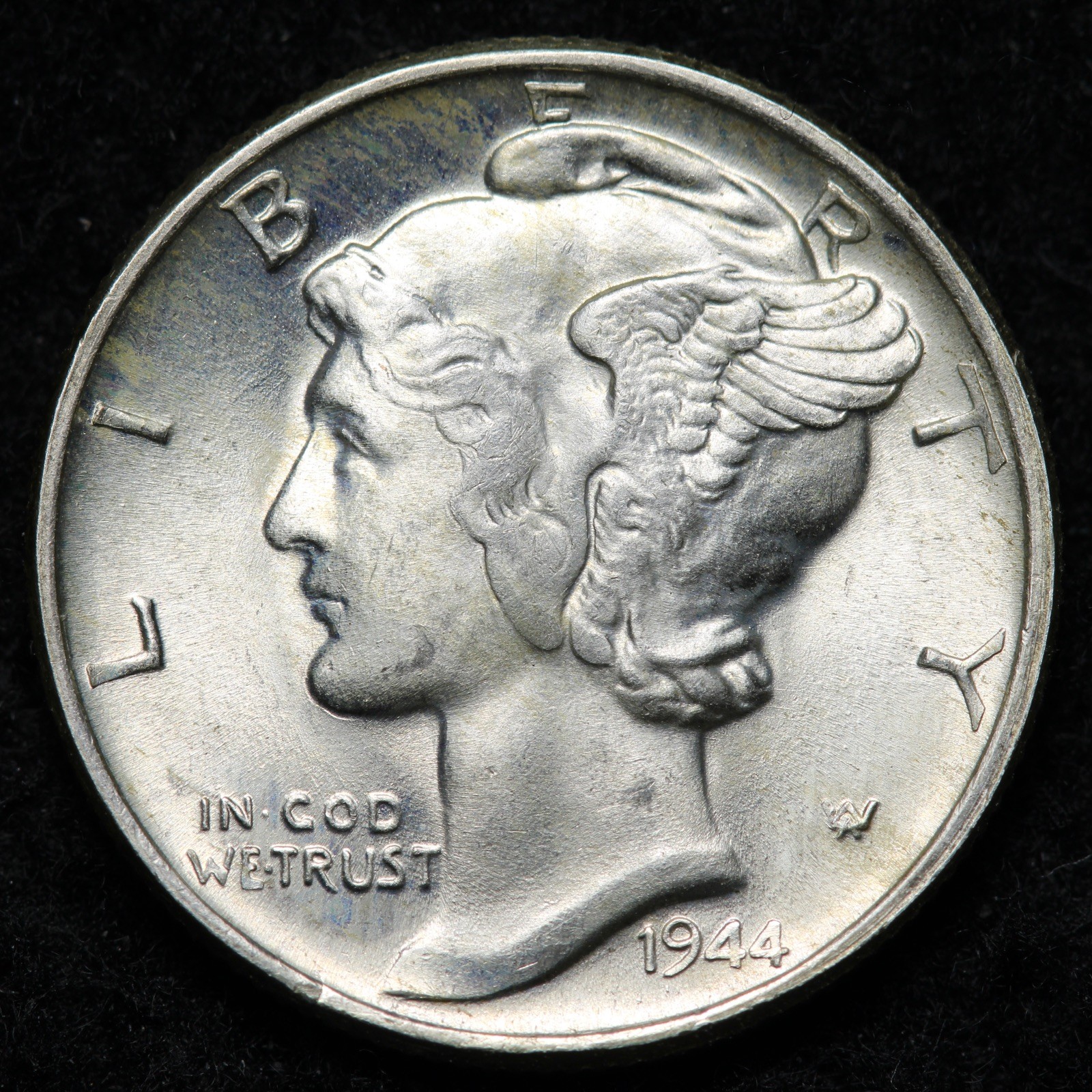 1944 Mercury Silver Dime GEM BU *UNCIRCULATED* MS E297 AYL