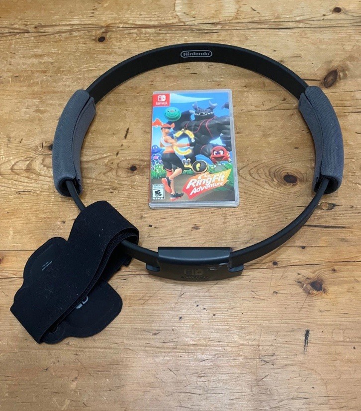 Nintendo Switch - Ring Fit Adventure: Complete W/ Game Hoop And Leg Strap