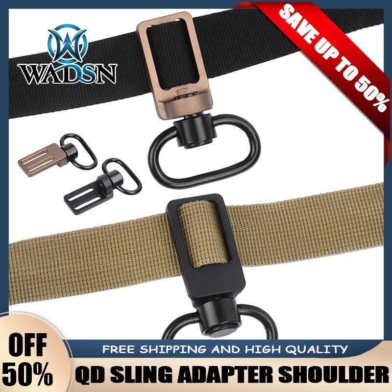 New CNC Metal 2 To 1 Point Triglide - Convertible QD Sling Conversion Adaptor