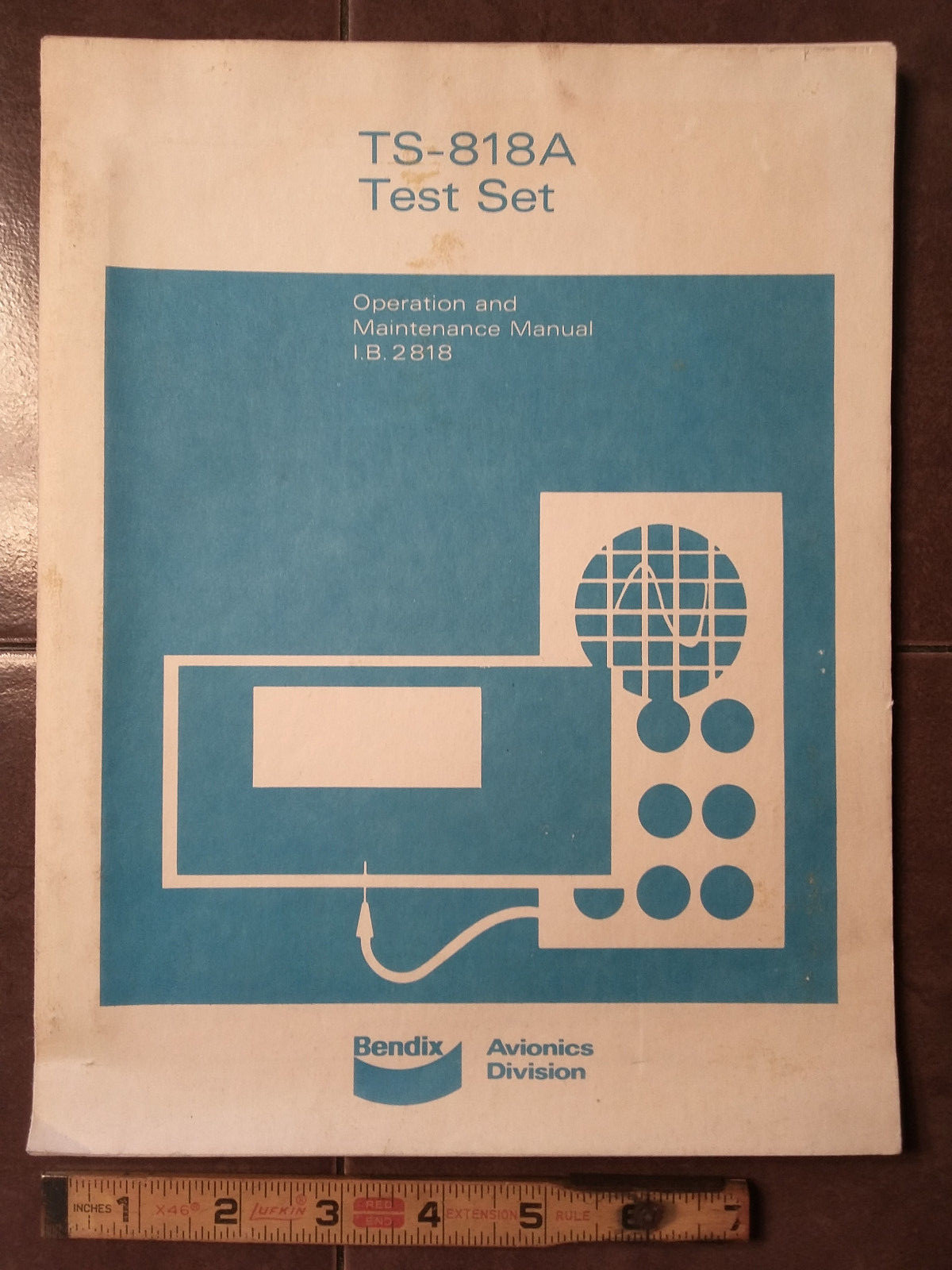 Bendix TS 818A Operation & Maintenance Manual
