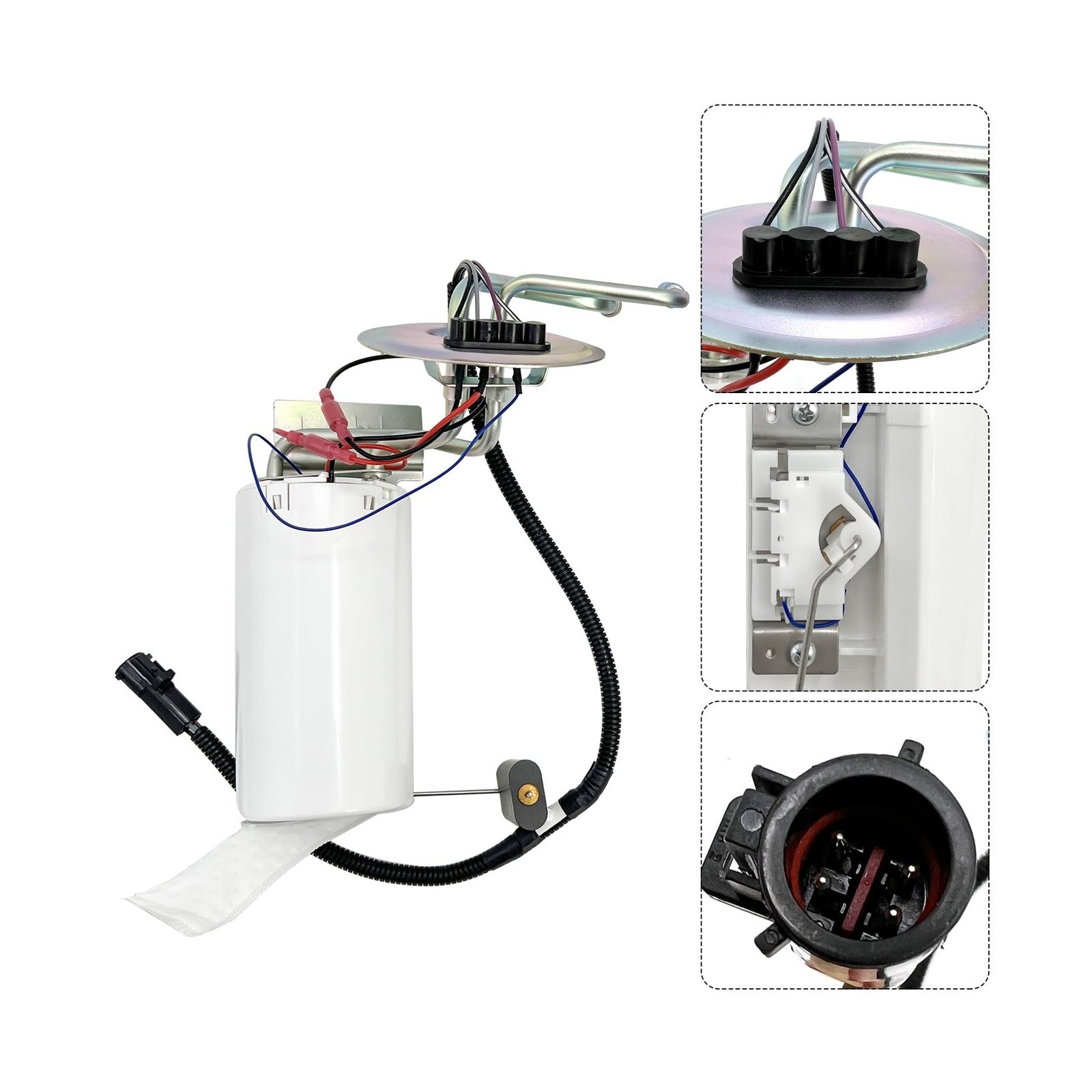 Front & Rear Fuel Pump Assembly Compatible with Ford F-150 F-250 F-350 1992 1...