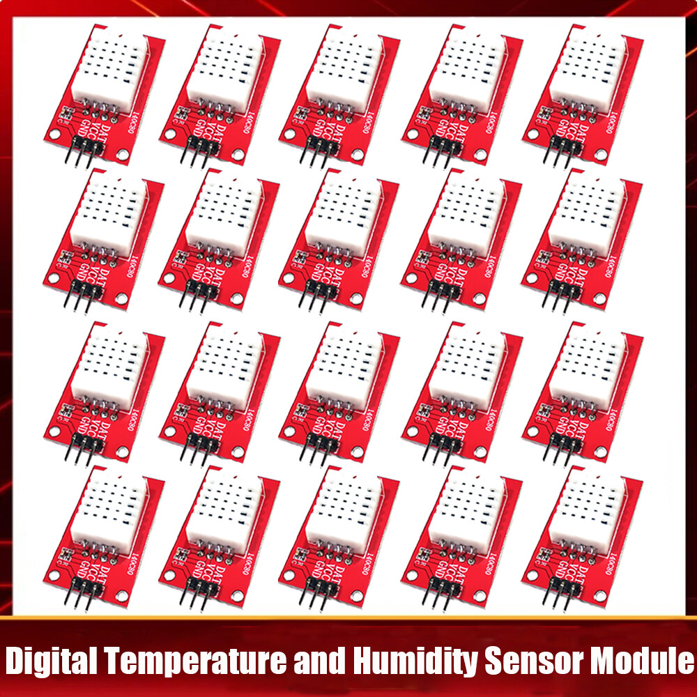 20PCS AM2302 DHT22 Digital Temperature and Humidity Sensor Module 3.3V-5V US