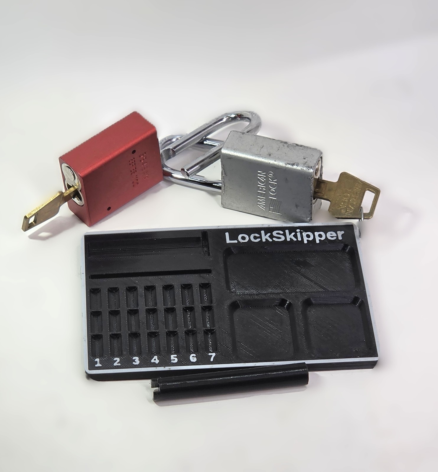 Ultimate Locksport Starter Kit – 2x American Lock 1100 Series + Tray + Follower