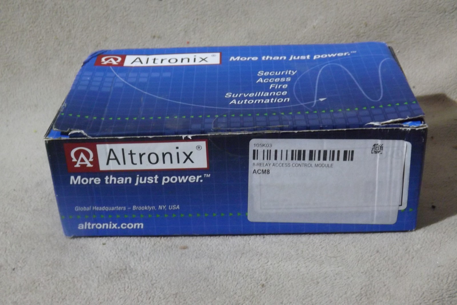 Altronix ACM8 Power Controller Board 8 Fused Outputs