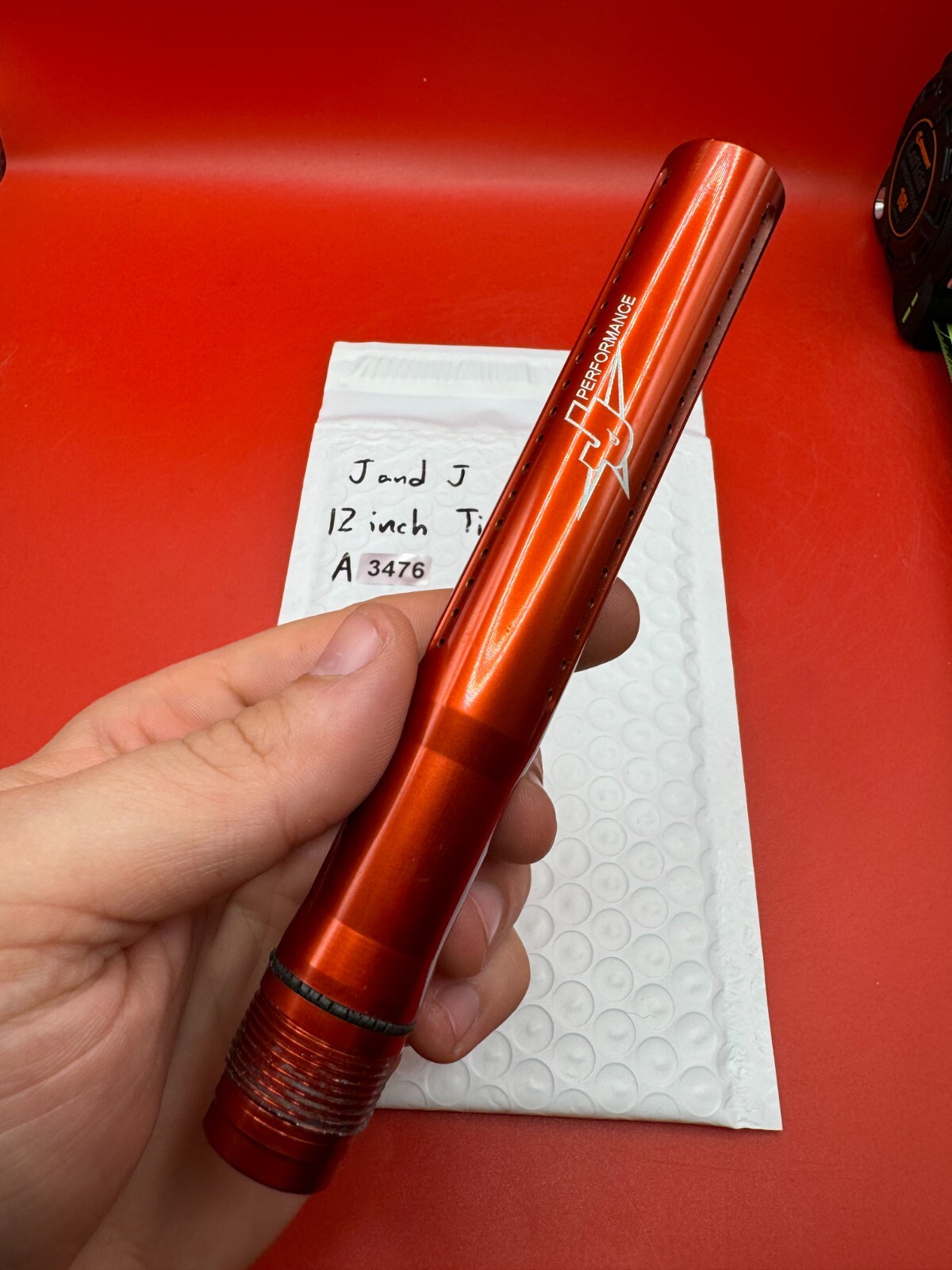 J & J 12 inch Tip - Orange
