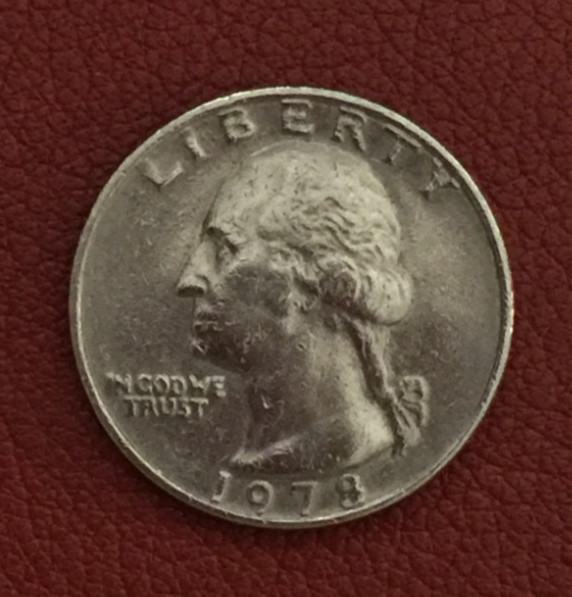 1978 P Washington Quarter - actual coin - free shipping