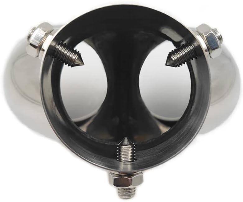 Stainless Exhaust Tip Adjustable Universal Fit Pipe