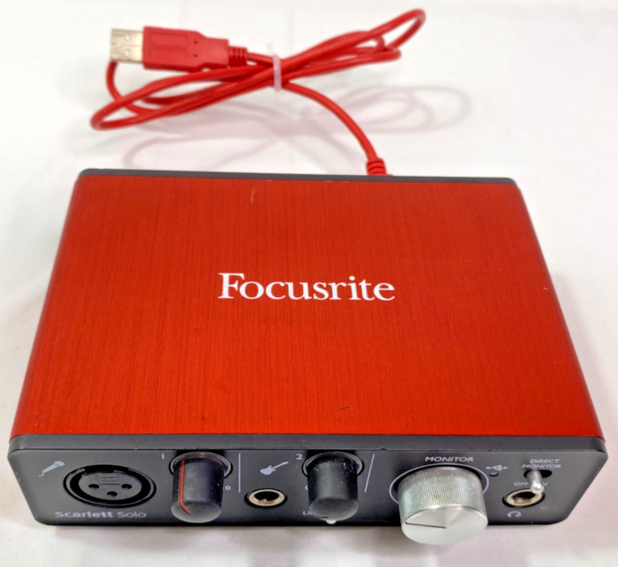 Focusrite Scarlett Solo (2nd Gen) USB Audio Interface FFFA001149-03