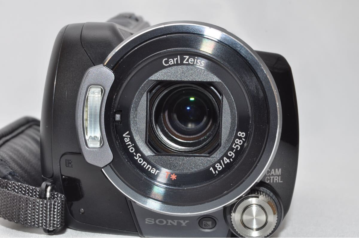 SONY Handycam HDR-SR12 Black Camcorder Video Camera Full HD 12x Zoom Japanese