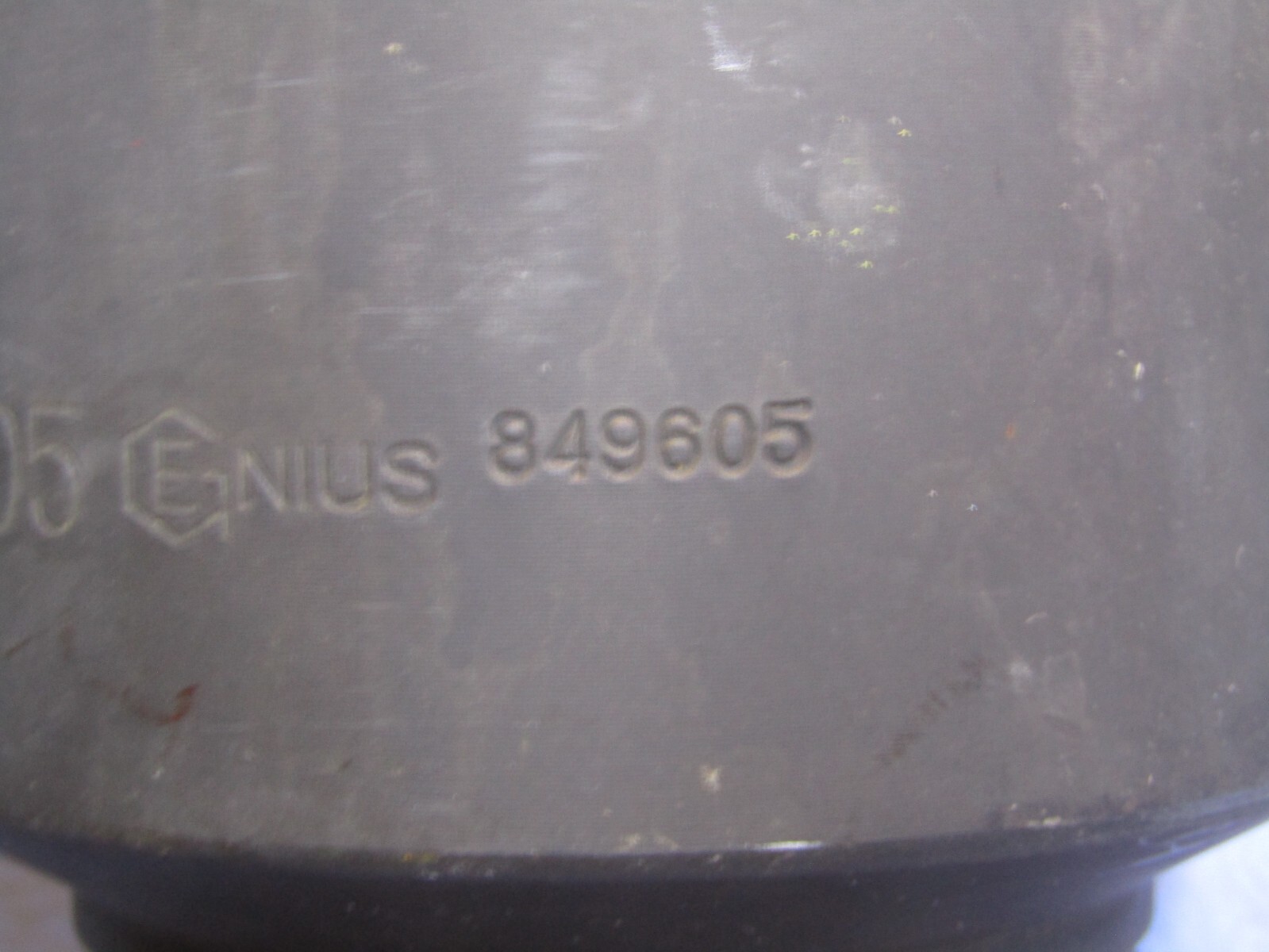 1 – Genius Tools 105 mm 1" Dr. Deep Impact Socket (CR-Mo) – 849605. NEW