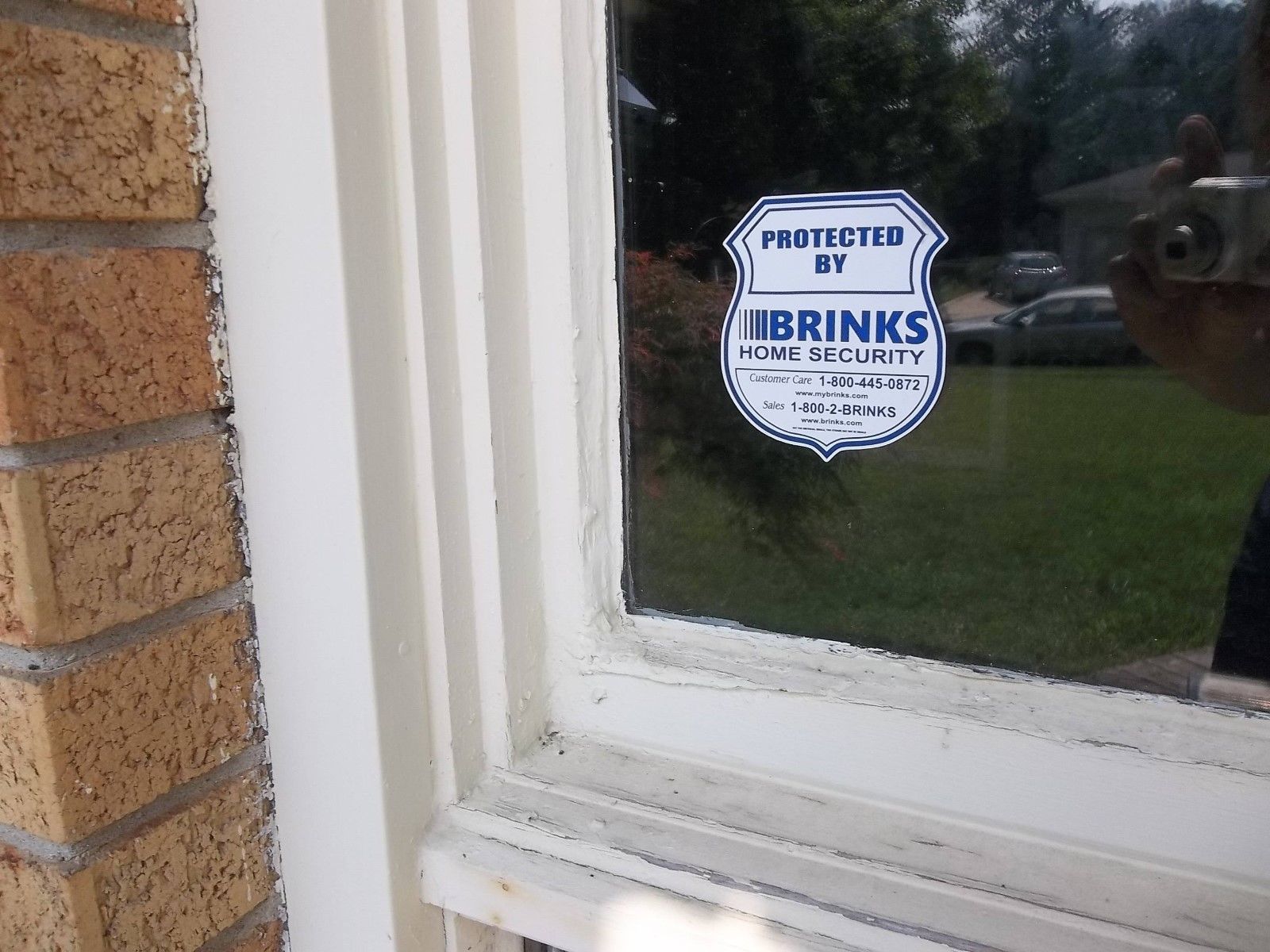 Security Alarm System Warning Window Sticker Sign Decals Waterproof For Home