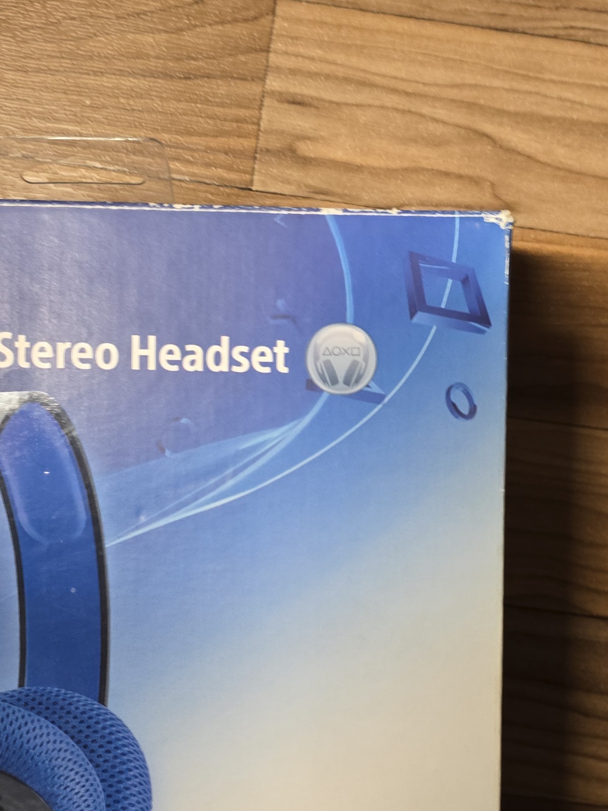 PlayStation Silver Wired Stereo Headset - *In Original Box* -- As Is