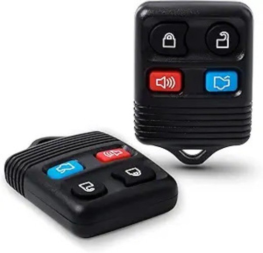 4 Button Keyless Entry Remote Control Key Fob, 2 Pack