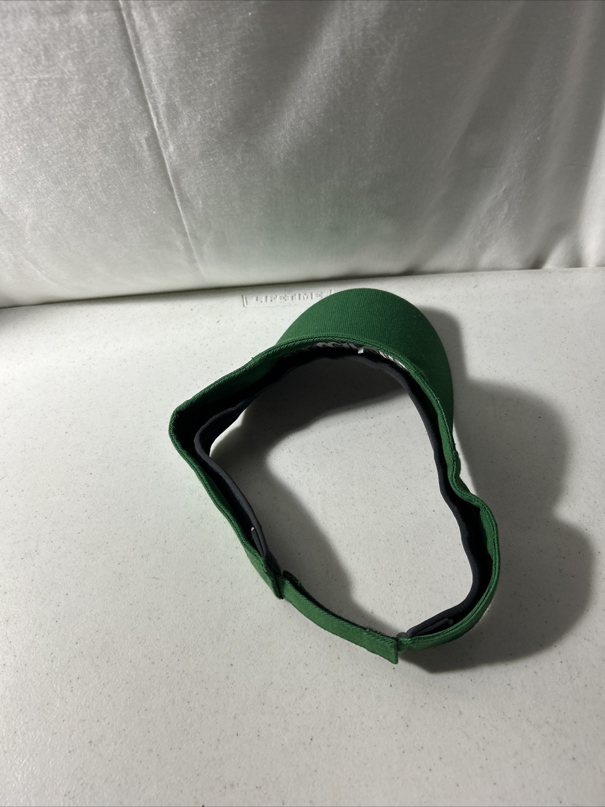 Club Par Adjustable Strap Green Visor Hat