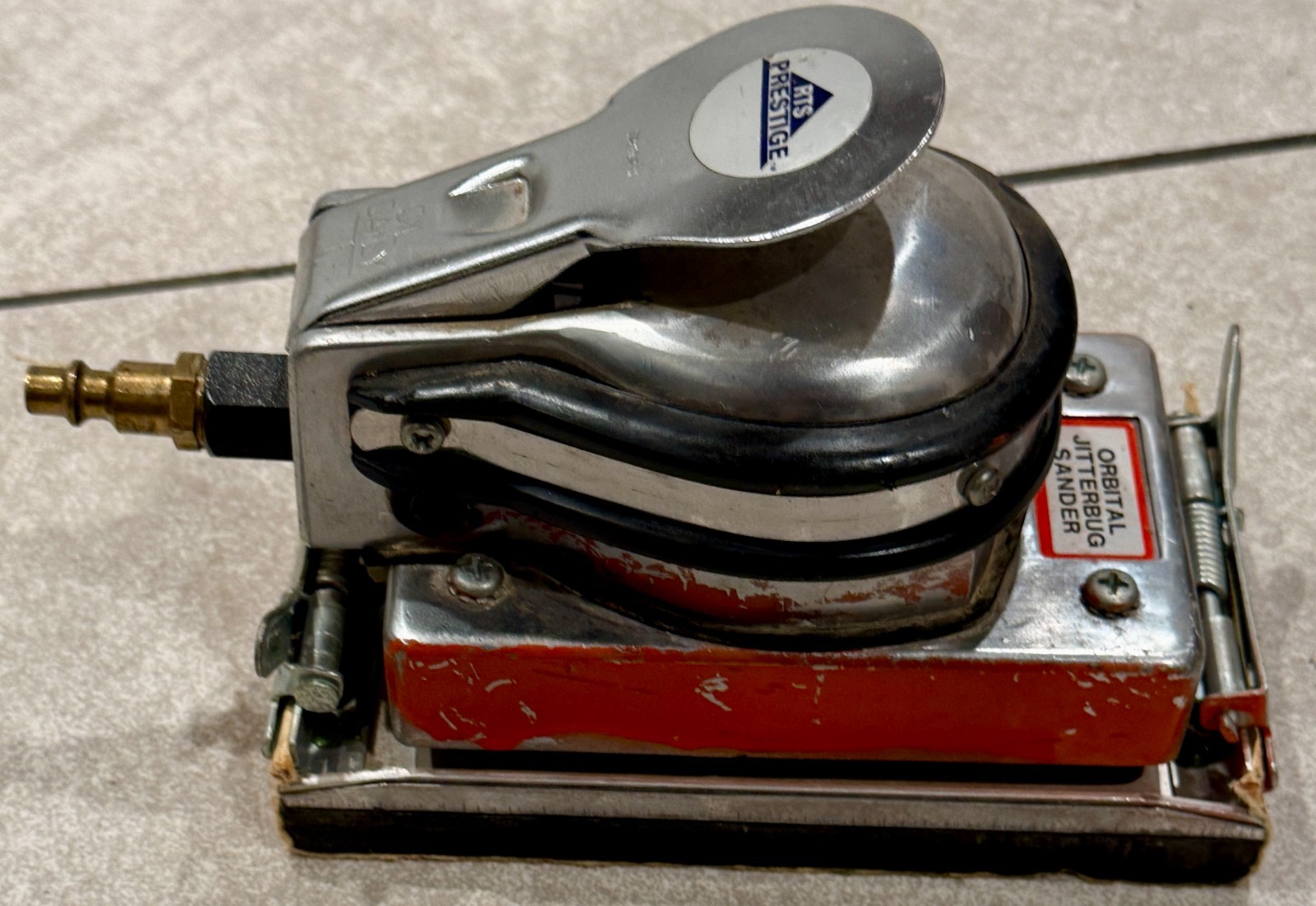 RTS Prestige 6" Pneumatic Orbital Jitterbug Sander For Wood Shop or Body Shop