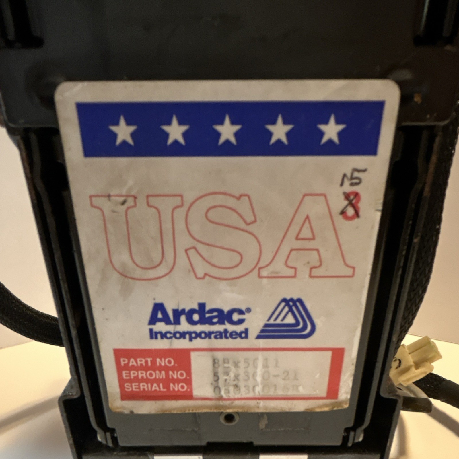 Ardac Incorporated Bill Acceptor Validator Assembly USA BEX5G11