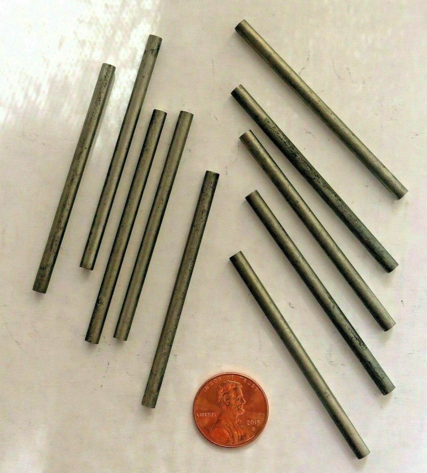 10 Carbide Blank Round .133" x 1.7" Engraving Bits Watchmaker Jewelry Lathe