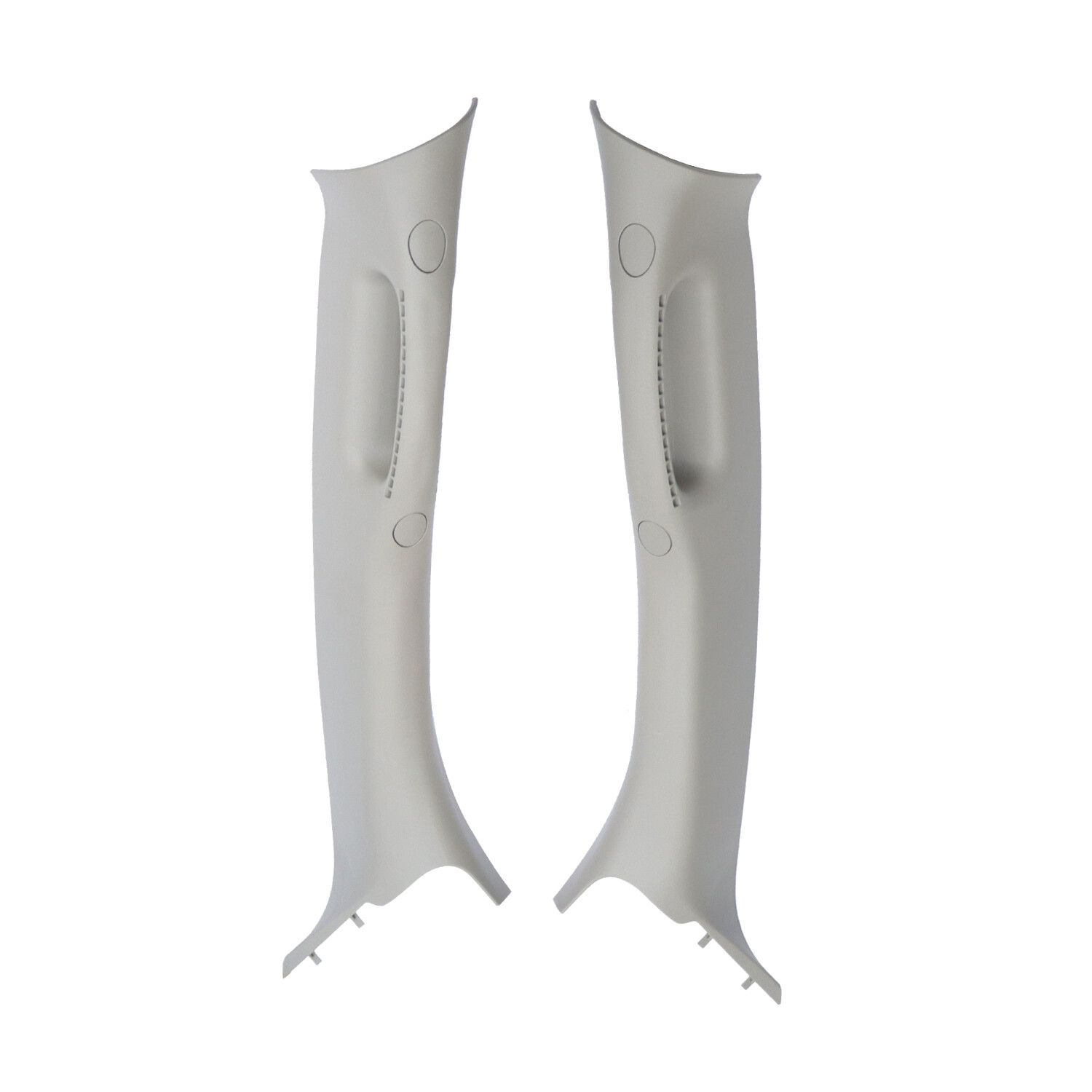 For 02-10 Dodge Ram Pair Set Pull Grab Handle A Pillar Windshield Post Trim