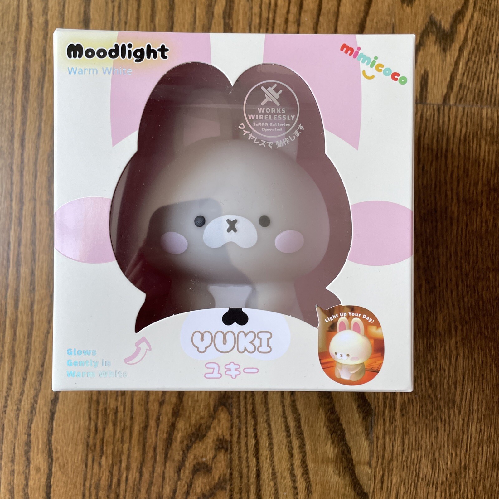 Mimicoco Moodlight Yuki Bunny Warm White Wireless *BRAND NEW*