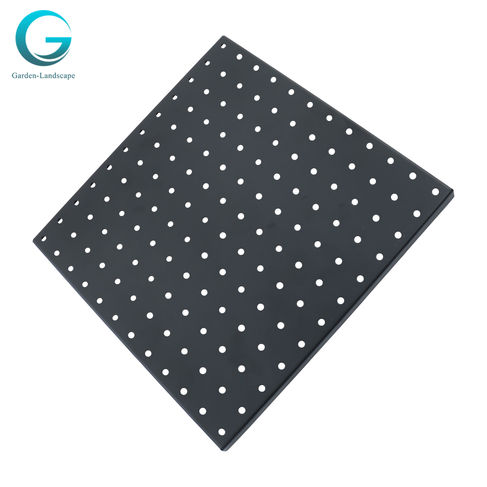 4 Pack Portable Black Metal Pegboards Wall Organizer Panel Storage Hanger Tool