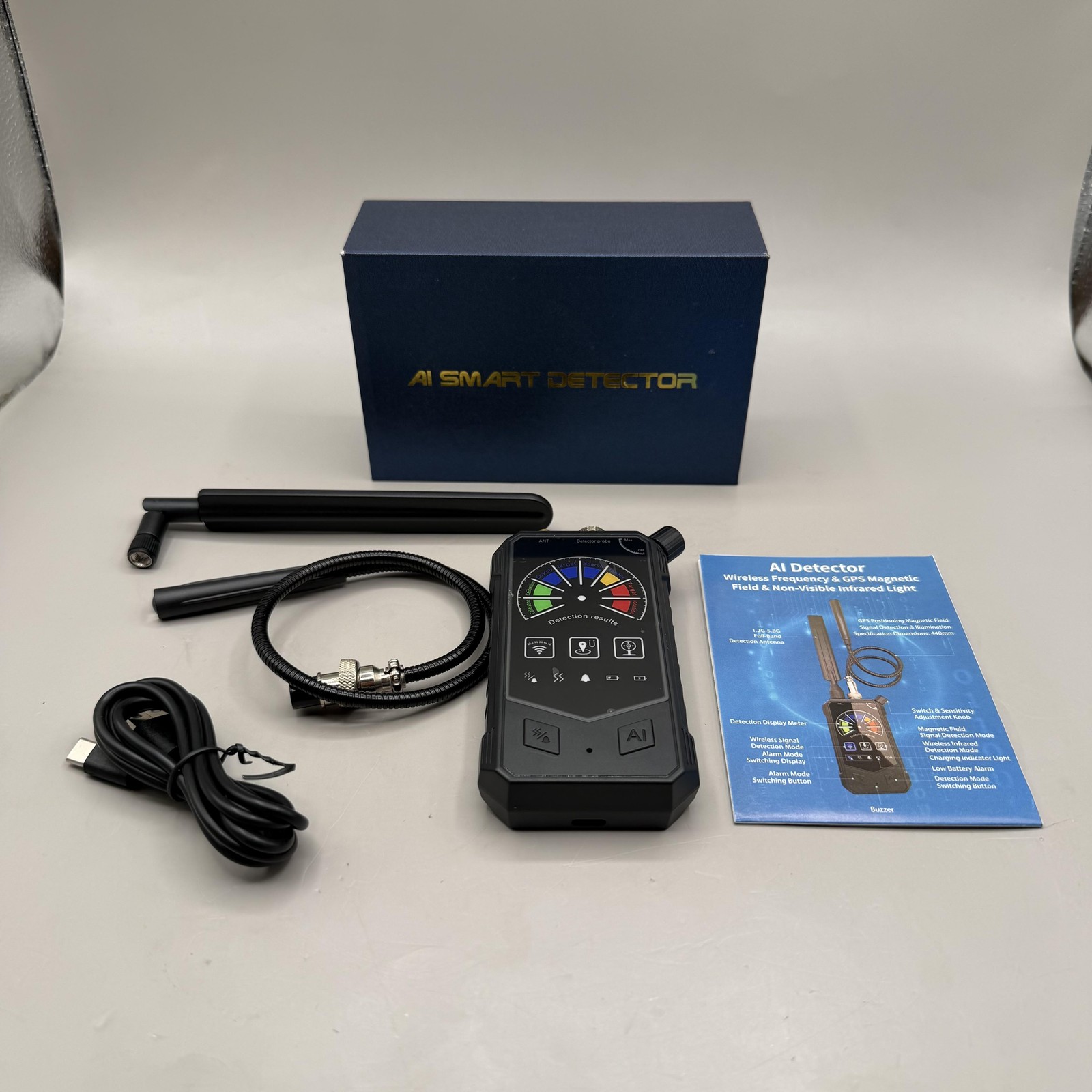 AI Smart Detector AI Detector Hidden Camera GPS Tracker Bug Finder