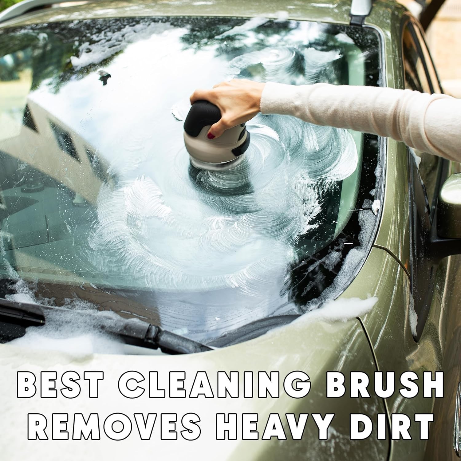Electric Ice Scraper 3-in-1 Rechargeable Windshield Snow Brush 2 Pack