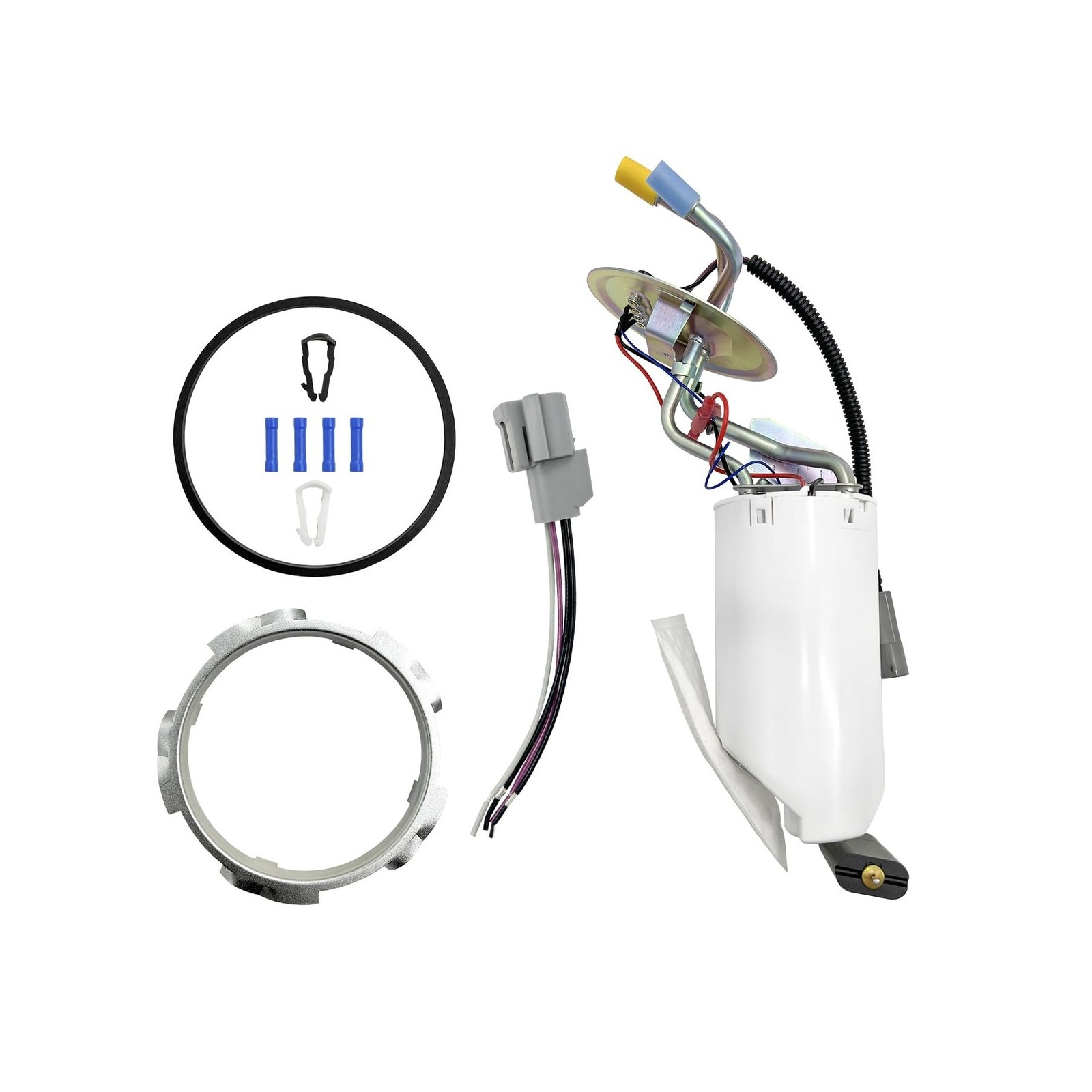 Front & Rear Fuel Pump Assembly Compatible with Ford F-150 F-250 F-350 1992 1...
