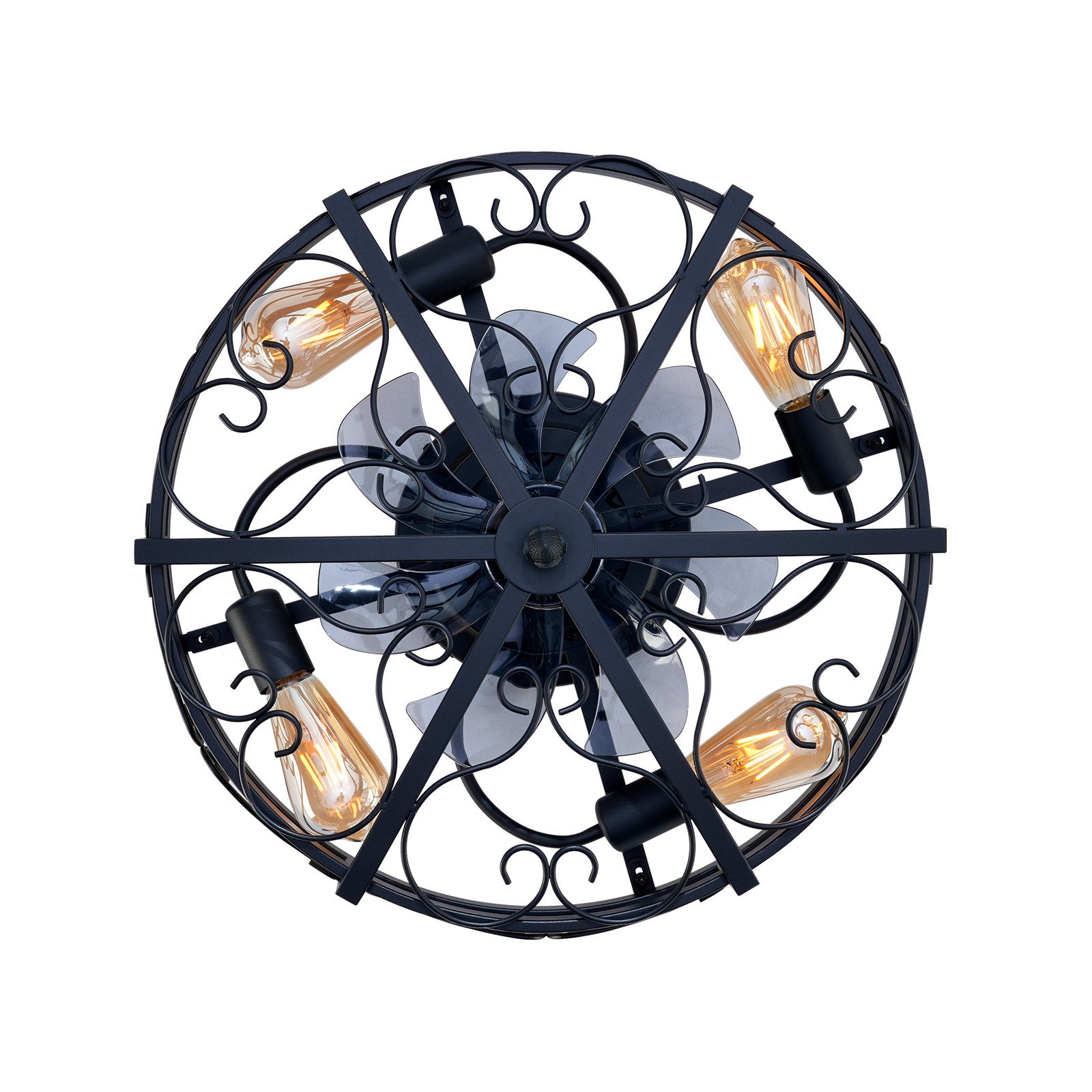 20'' Mounting Type Ceiling Fan,Reversible Motor, DC Remote Control,Speed Ceiling