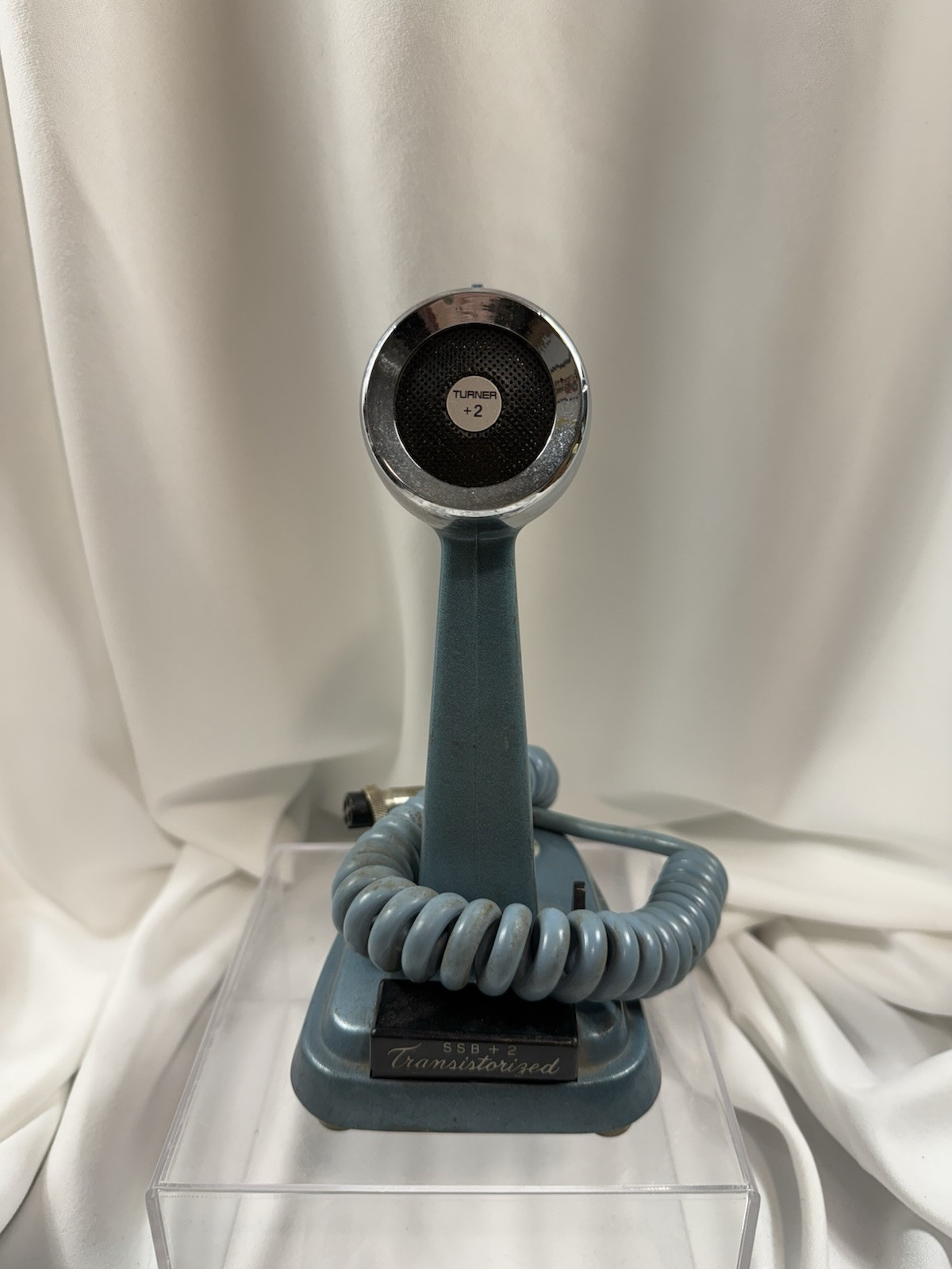 Turner +2 SSB Transistorized Microphone Ham Plug NOT Tested