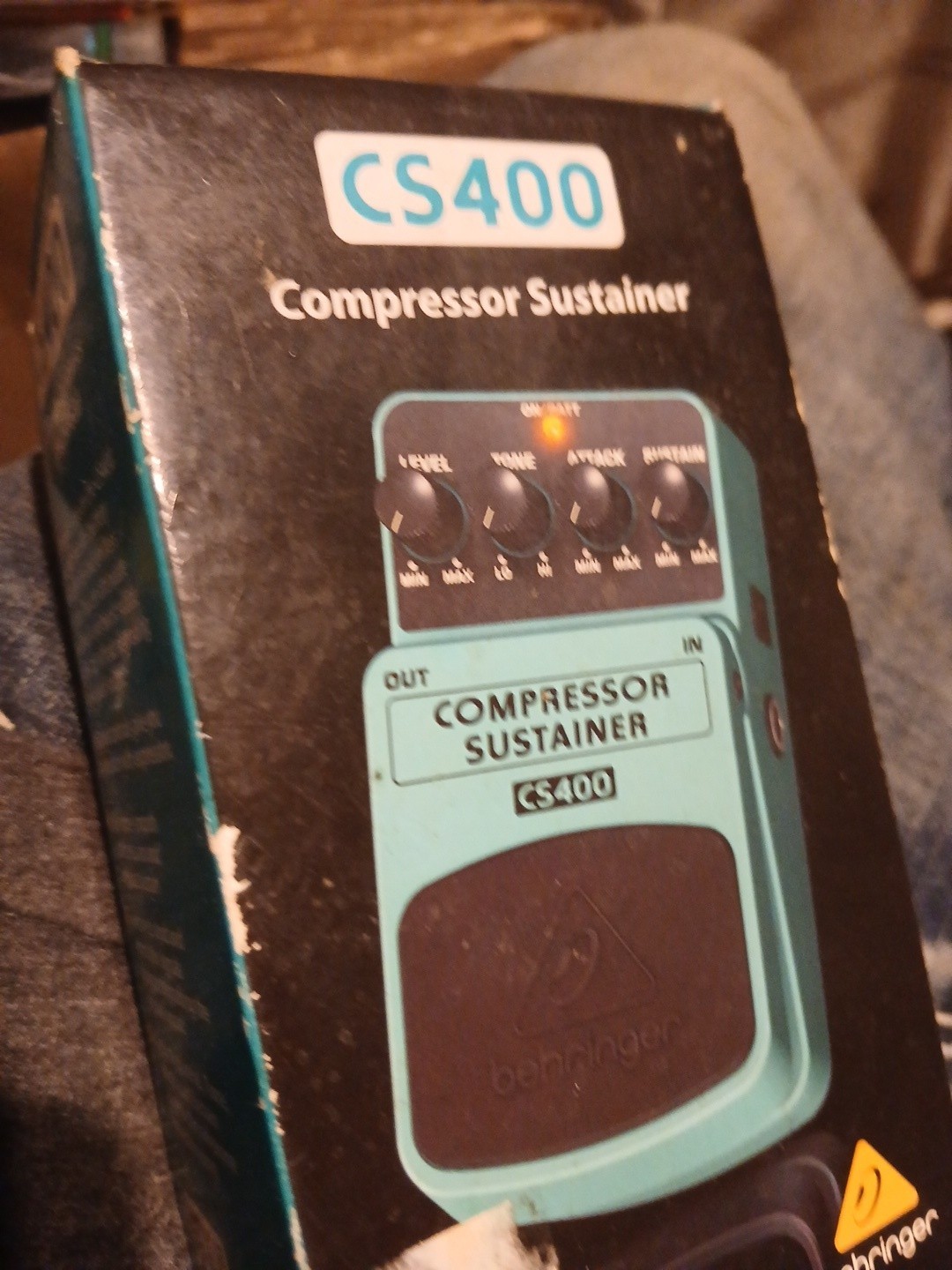 CS400 Compressor Sustainer Ultimate Dynamics Effects Pedal