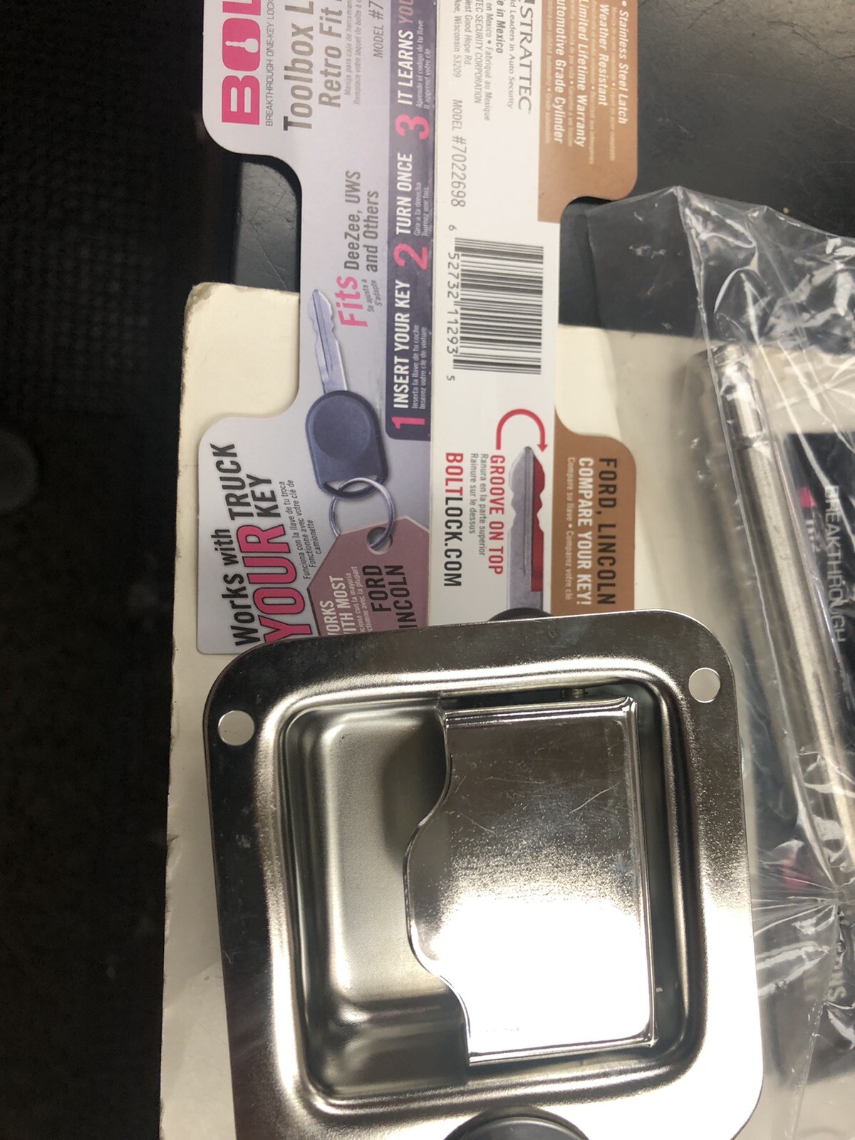 Bolt Hitch Locks and Other Locks OPEN PACKAGE