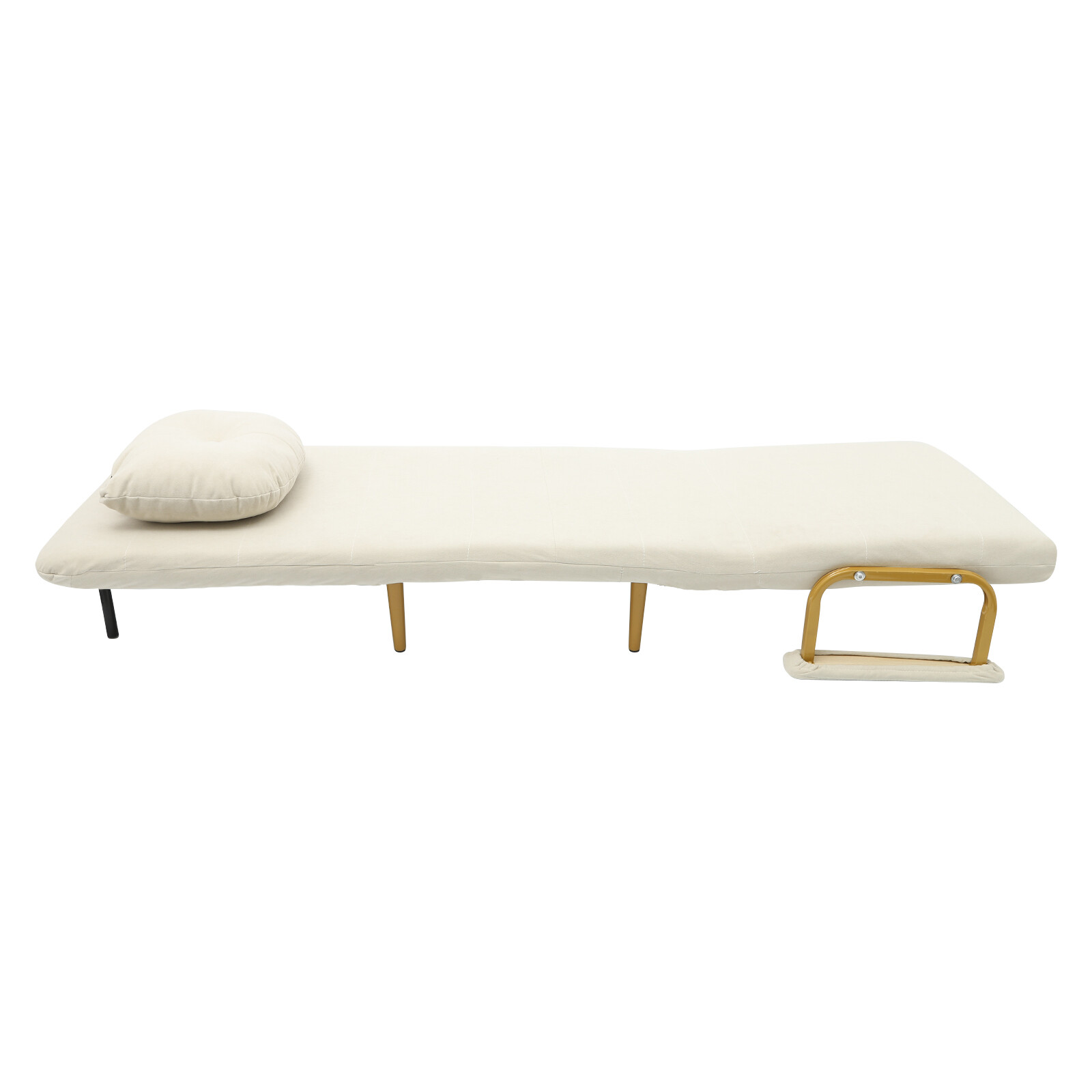 Convertible Sofa Bed Off-white Sofa Chair Bed Floor Standing Folding Sofa Bed