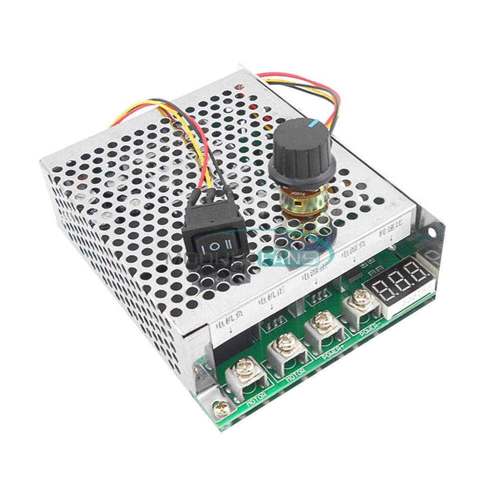 100A Reversible Motor Speed Governor Controller PWM Control Switch DC12V-48V