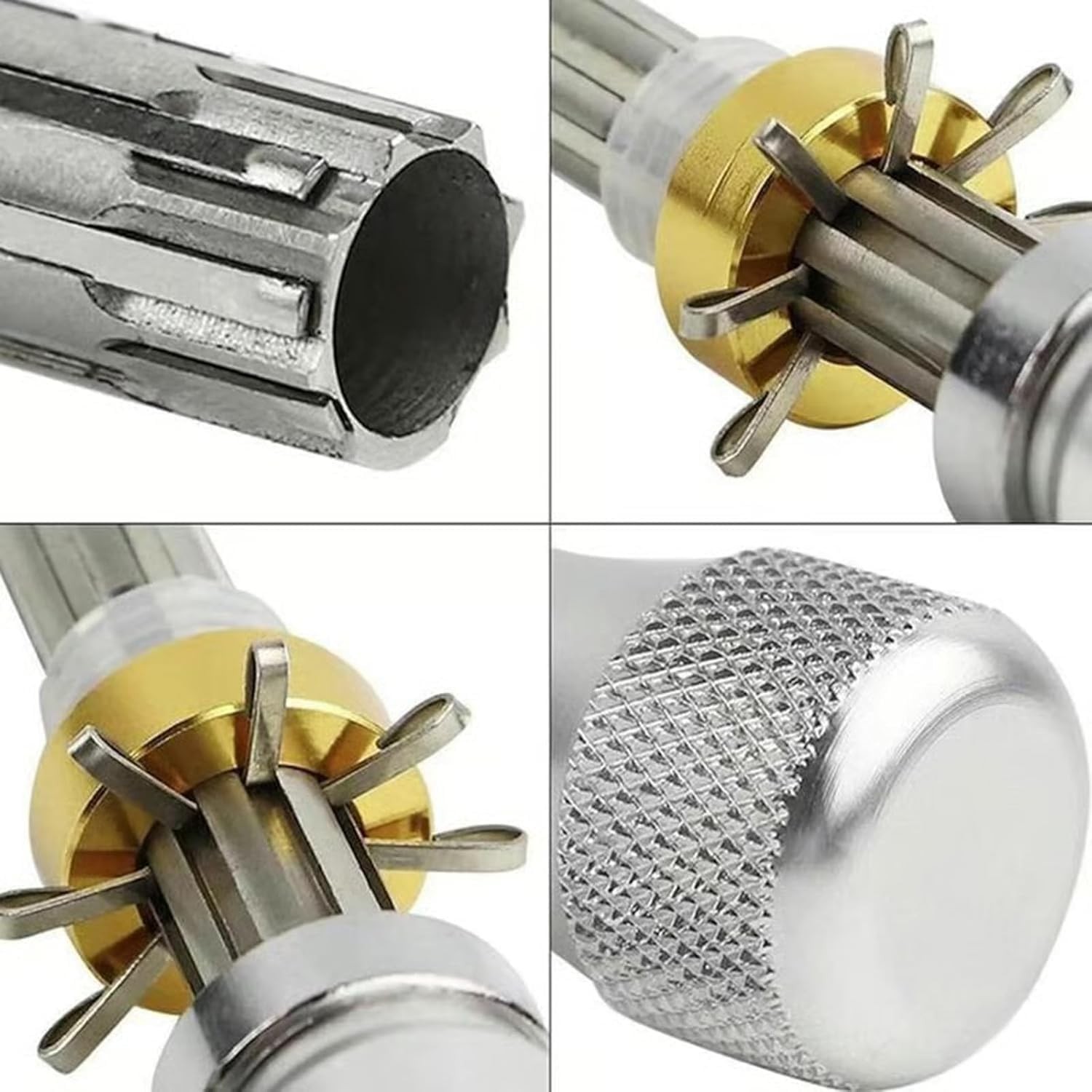 3PC 7 Pin Advanced Tubular Lock Tool Set For Padlock Hook Tool Seal Pick Puller
