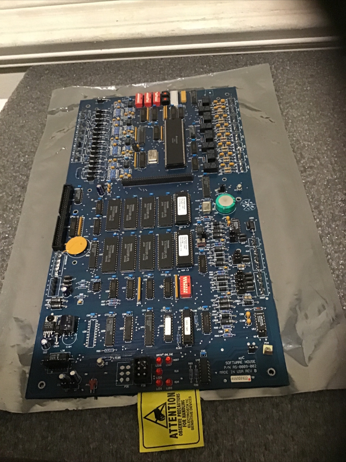 Software House P/N:AS-0009-002 Rev B APC Control Board