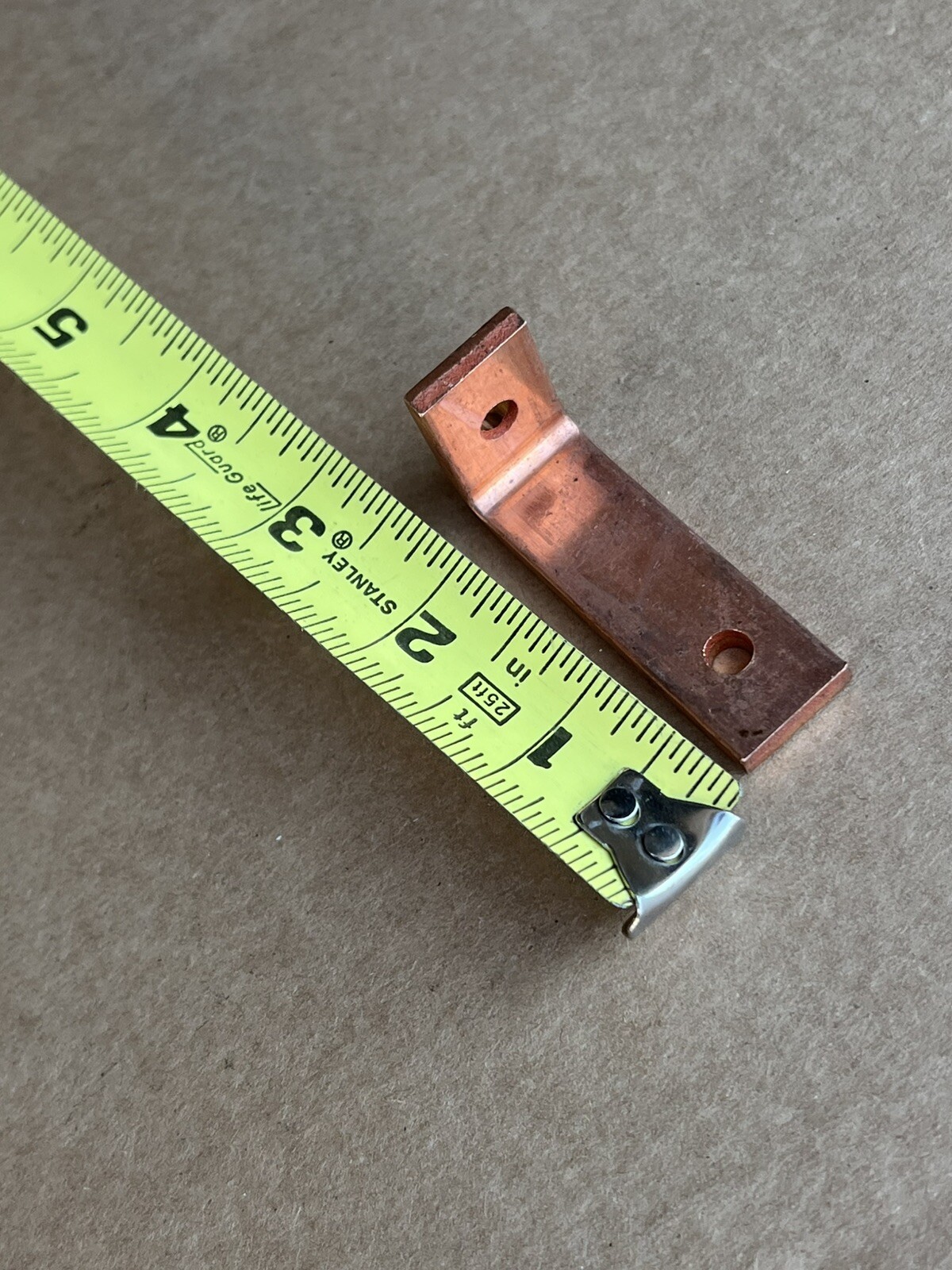 TRANSFORMER ACCESSORY MV-POLE BUSBAR Copper L Bracket