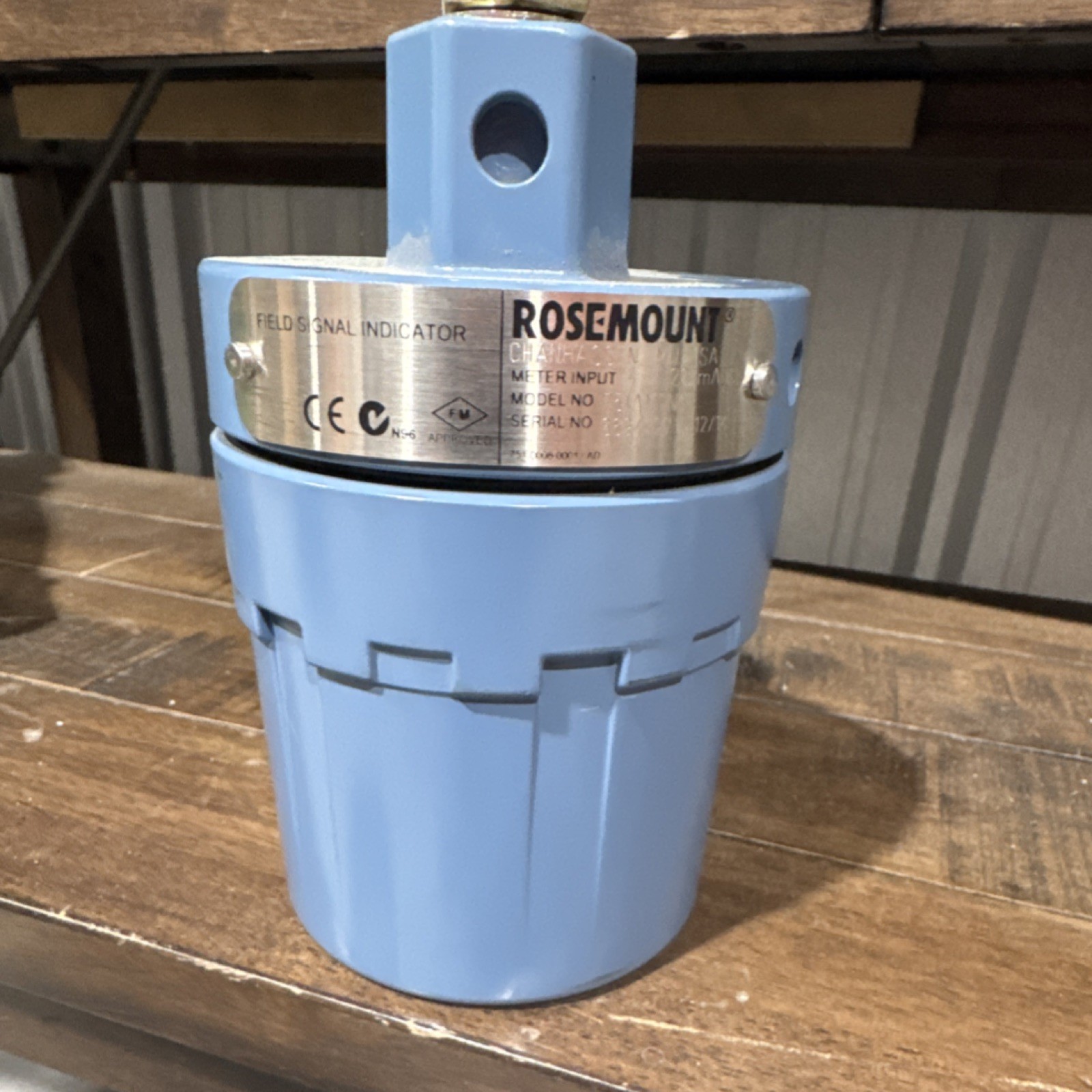 Rosemount 751AM7NA Field Signal Indicator Flow Meter 20mADC 150 PSI S/N: 0664477